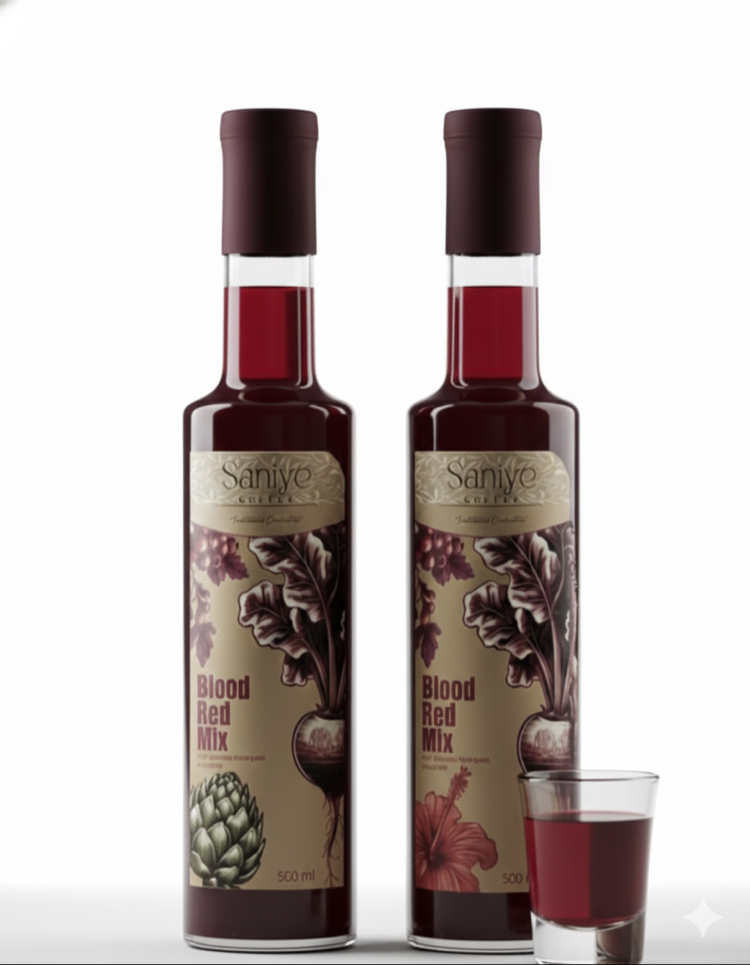 Blood Red Mix Safran ve Enginar 2 li Set