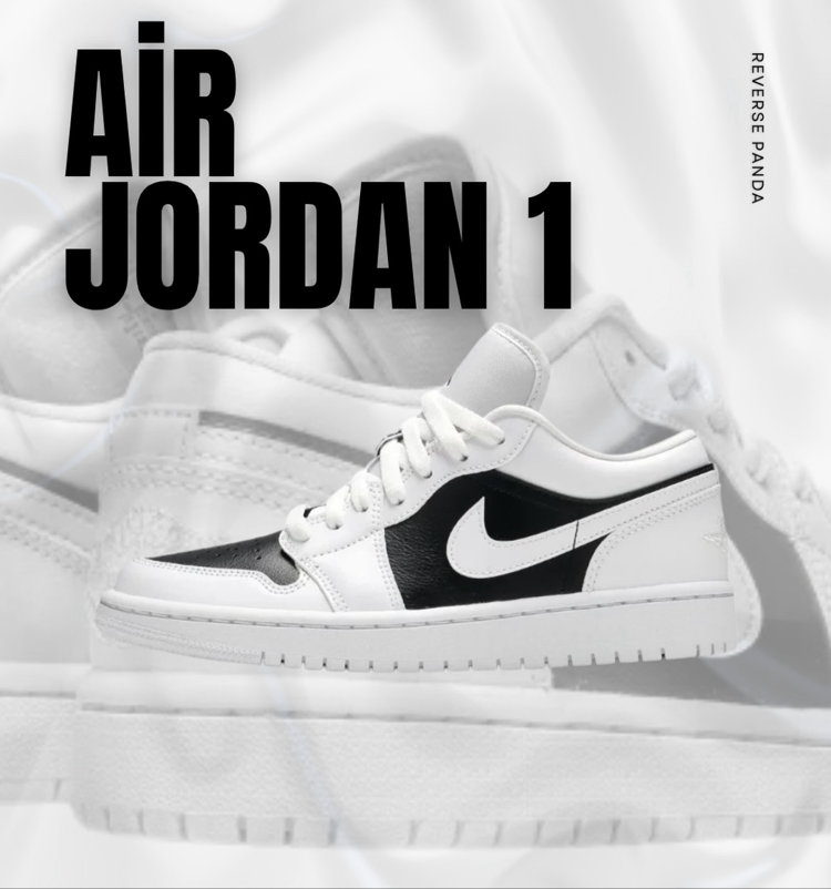 JORDAN 1 Black and white