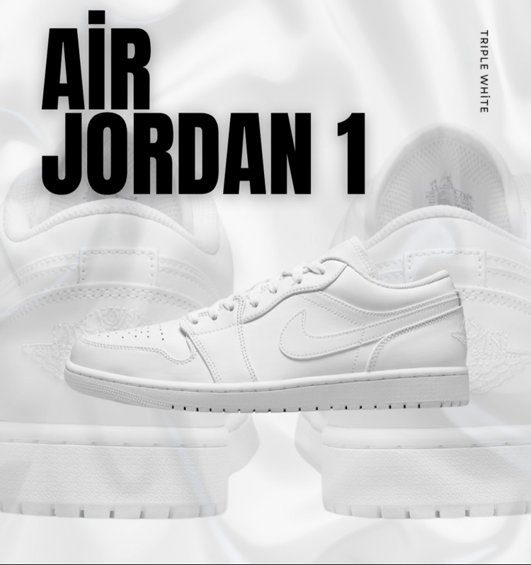 Jordan 1 FULL WHITE