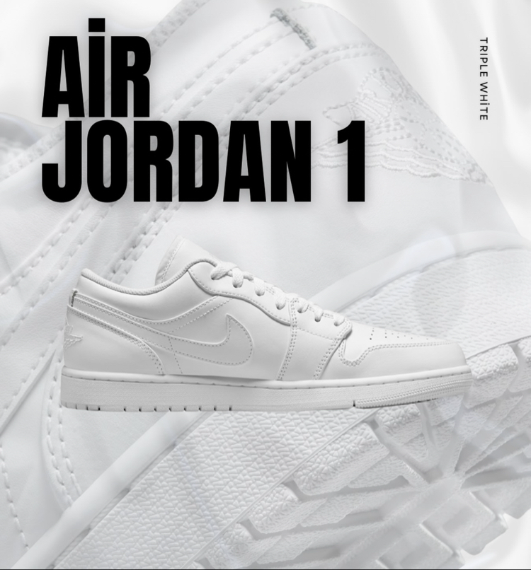 Jordan 1 FULL WHITE