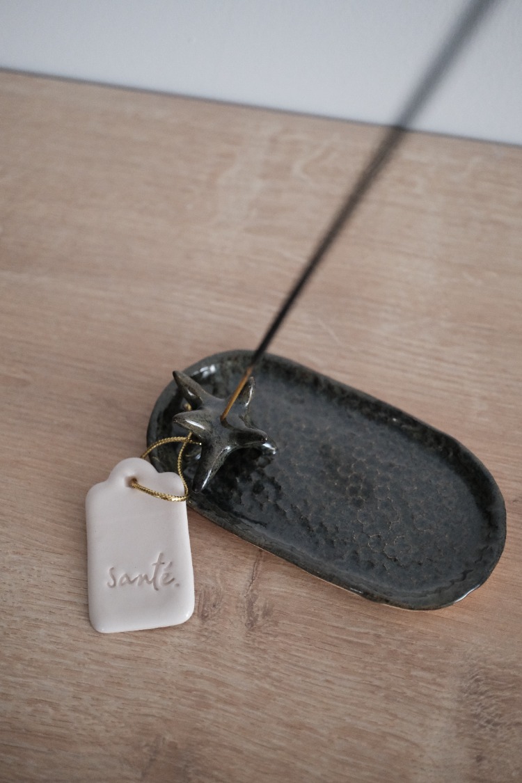Noir Incense Holder Set
