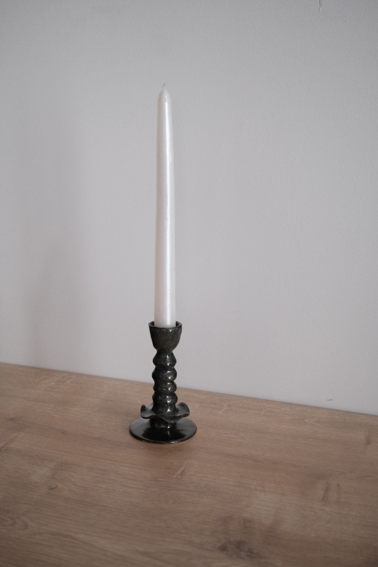 Noir Candle Holder Set