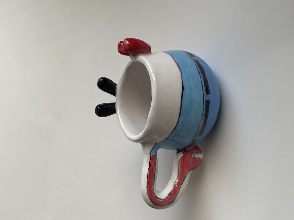 Bay Yengeç Detaylı Mug 