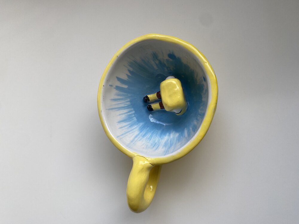Sünger Bob Kare Pantolon Detaylı Mug 