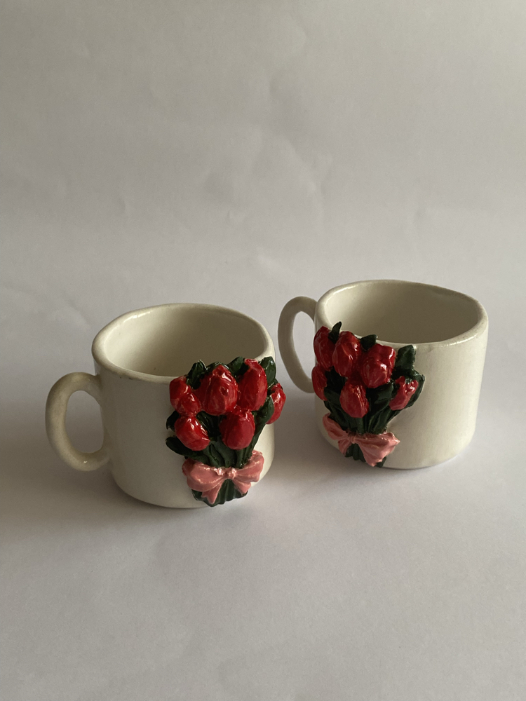 “Lale Demeti” İkili Fincan Set 