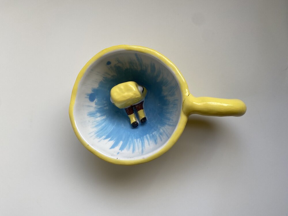 Sünger Bob Kare Pantolon Detaylı Mug 