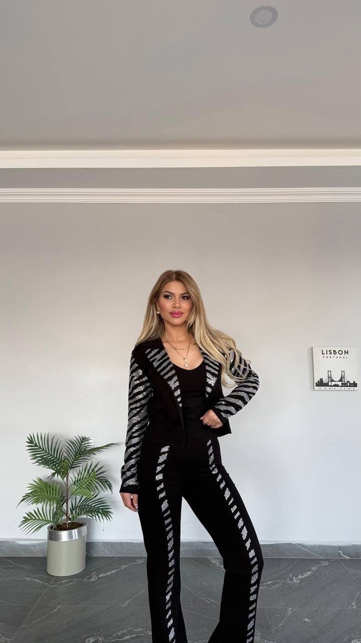 Taşlı 3’lü takım