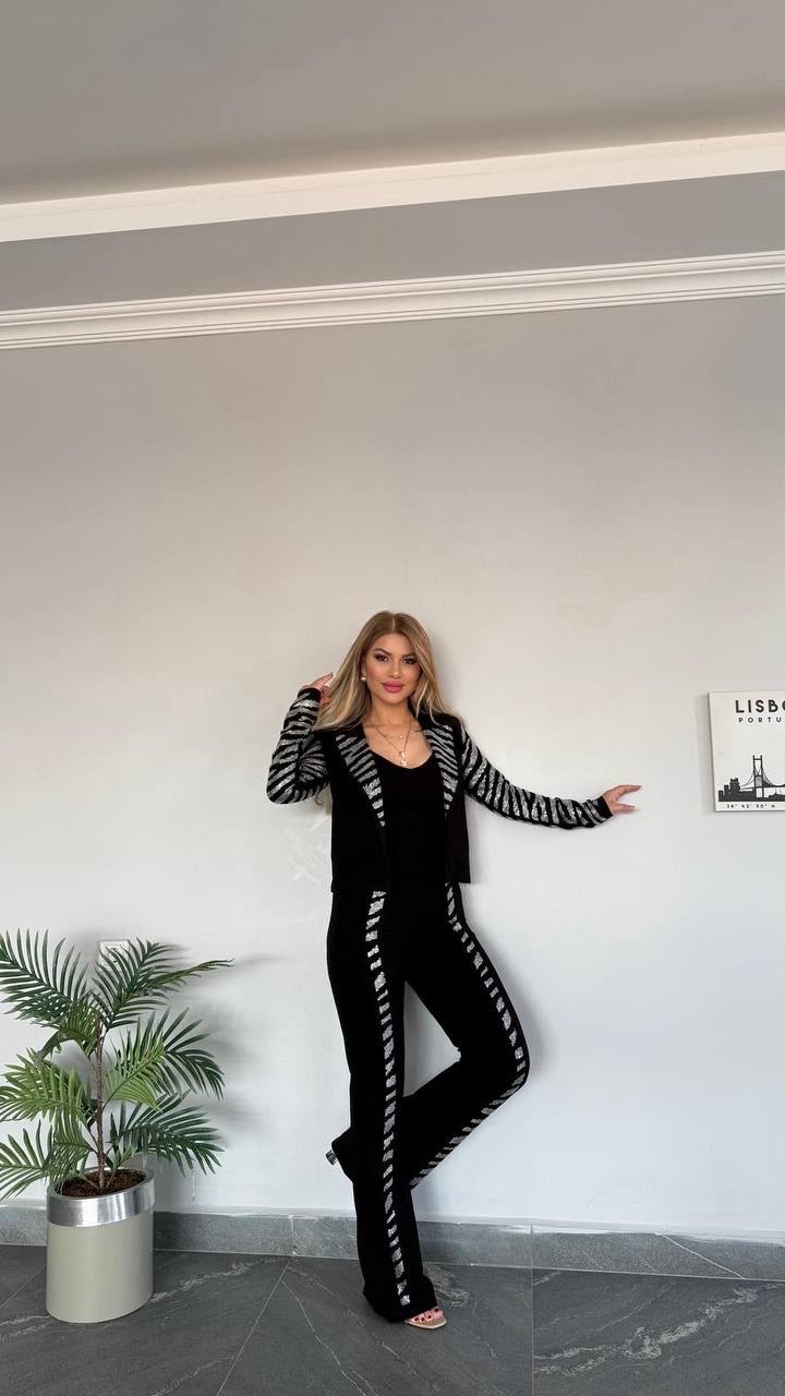 Taşlı 3’lü takım