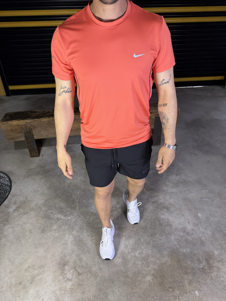 7 Renk NIKE DRI FIT Spor Lycra T-Shirts 