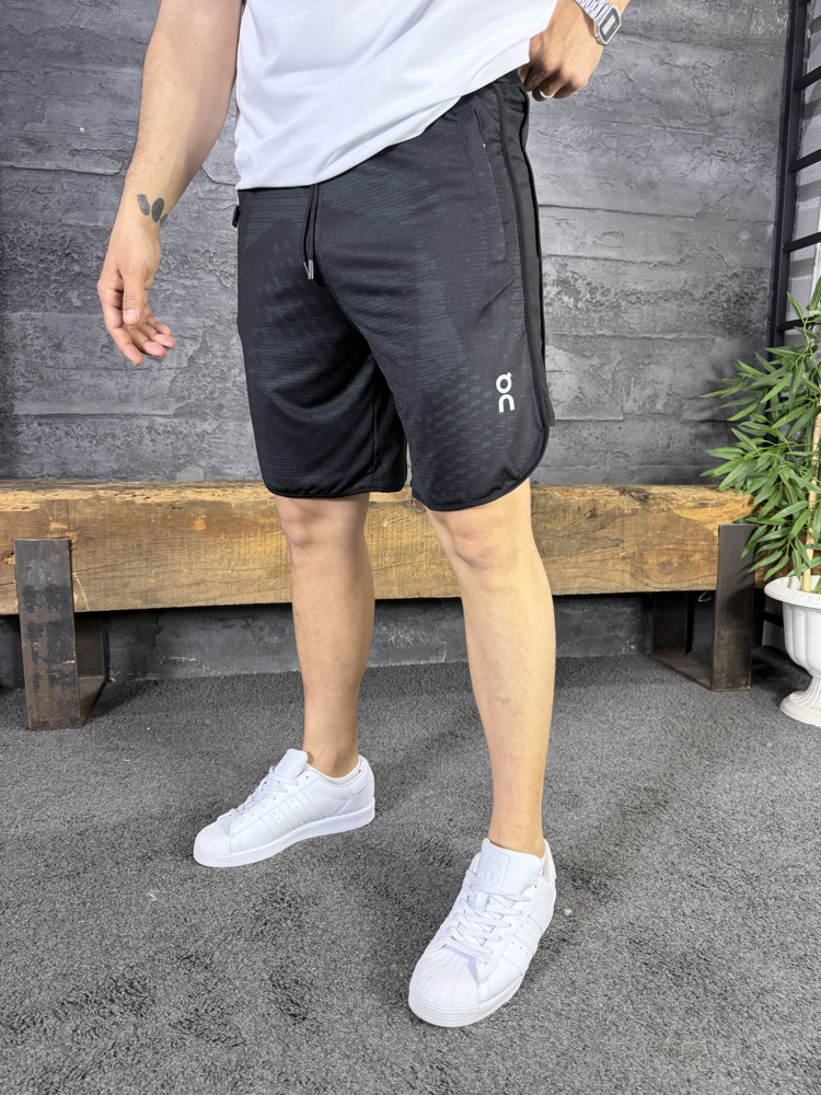 On Cloud Running Spor Shorts Siyah Siyah ( ithal Ürün )