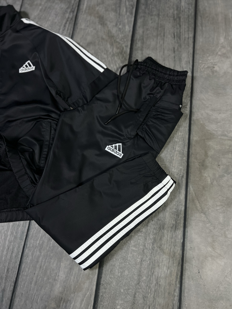 Adidas Performance fabric Tracksuit Siyah Siyah 