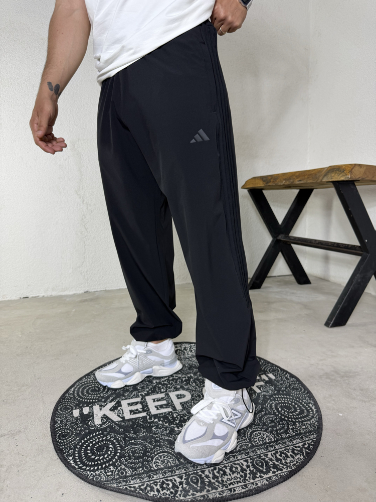 Adidas Essentials Baggy Oversize Eşofman Altı Siyah Siyah 