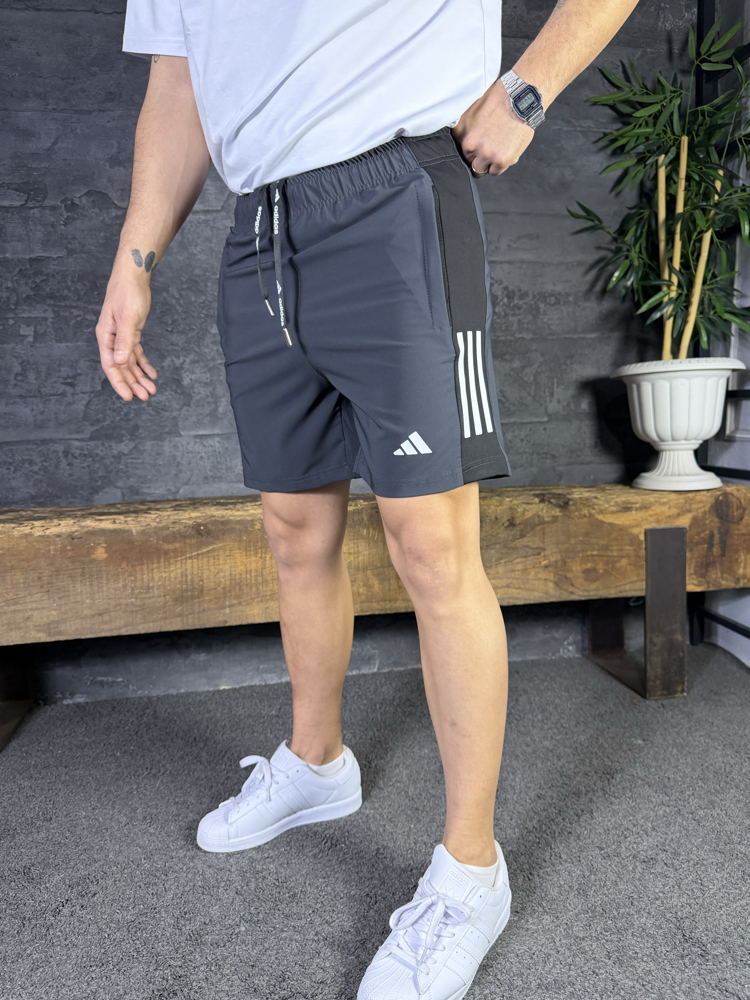 Adidas 3 stripes new print parçalı şort 3 renk