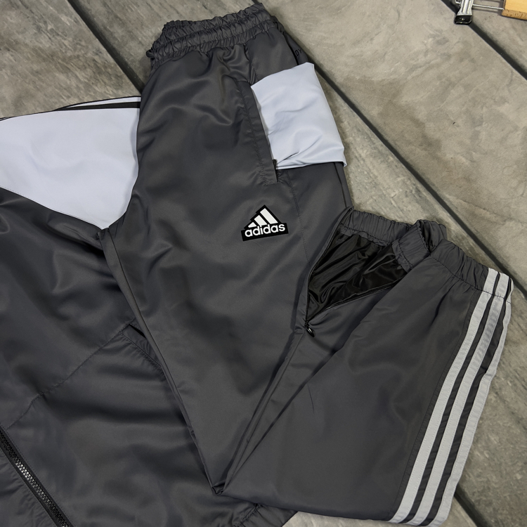 Adidas Performance fabric tracksuit Füme Beyaz  