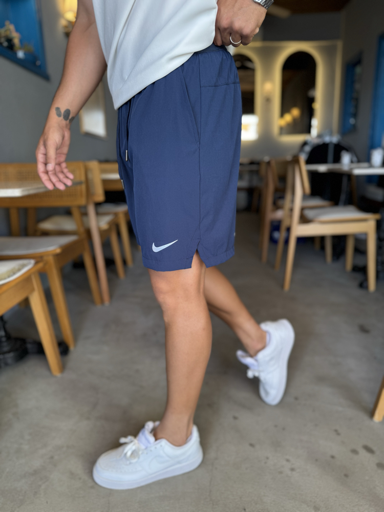 Nike Running Division Spor Shorts Indigo Mavi 