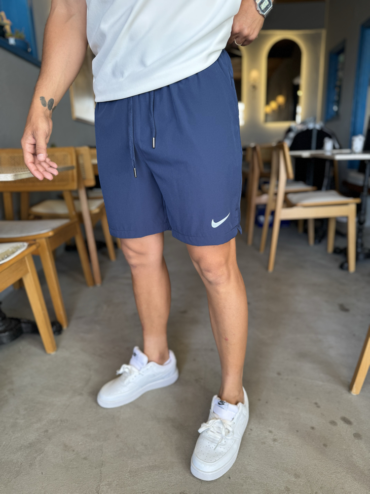 Nike Running Division Spor Shorts Indigo Mavi 