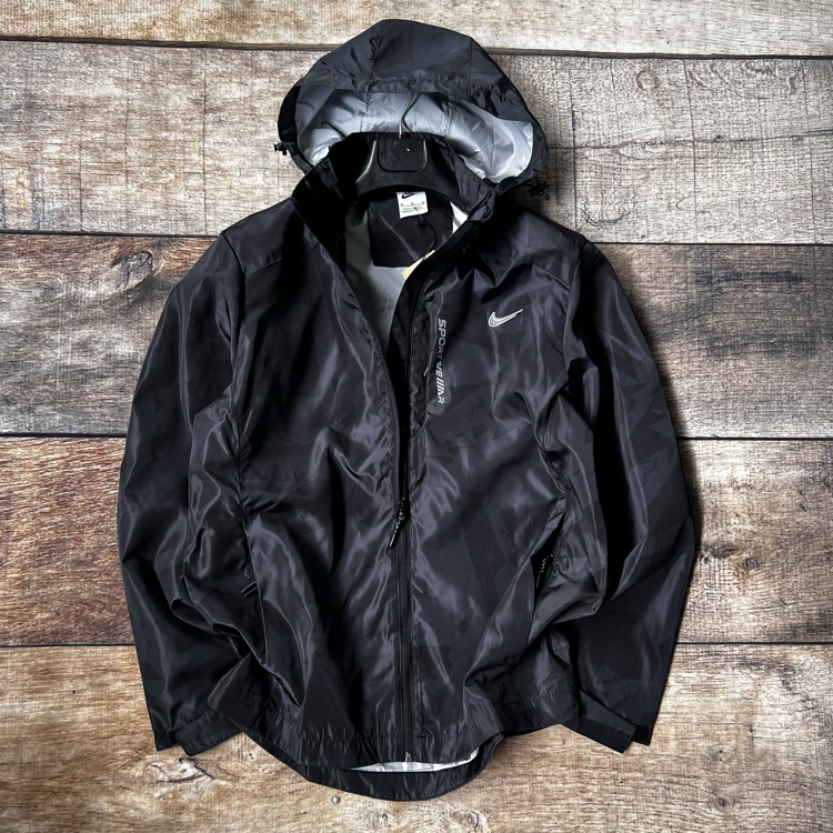 Nike windrunner İthal Yağmurluk Siyah  