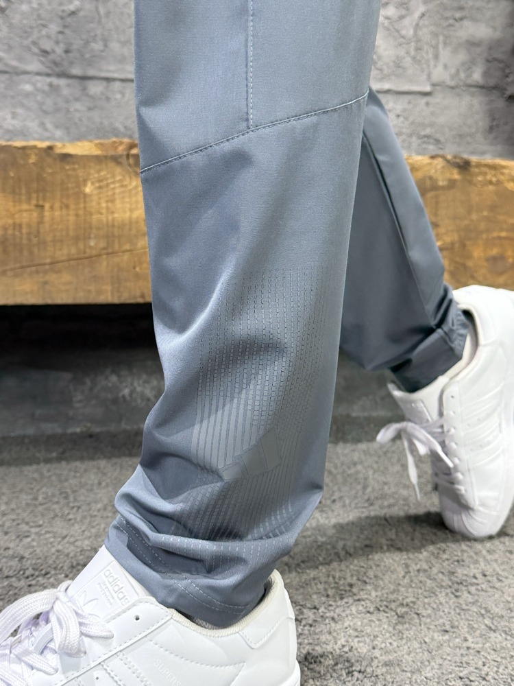 Adidas logo print Eşofman Altı Füme