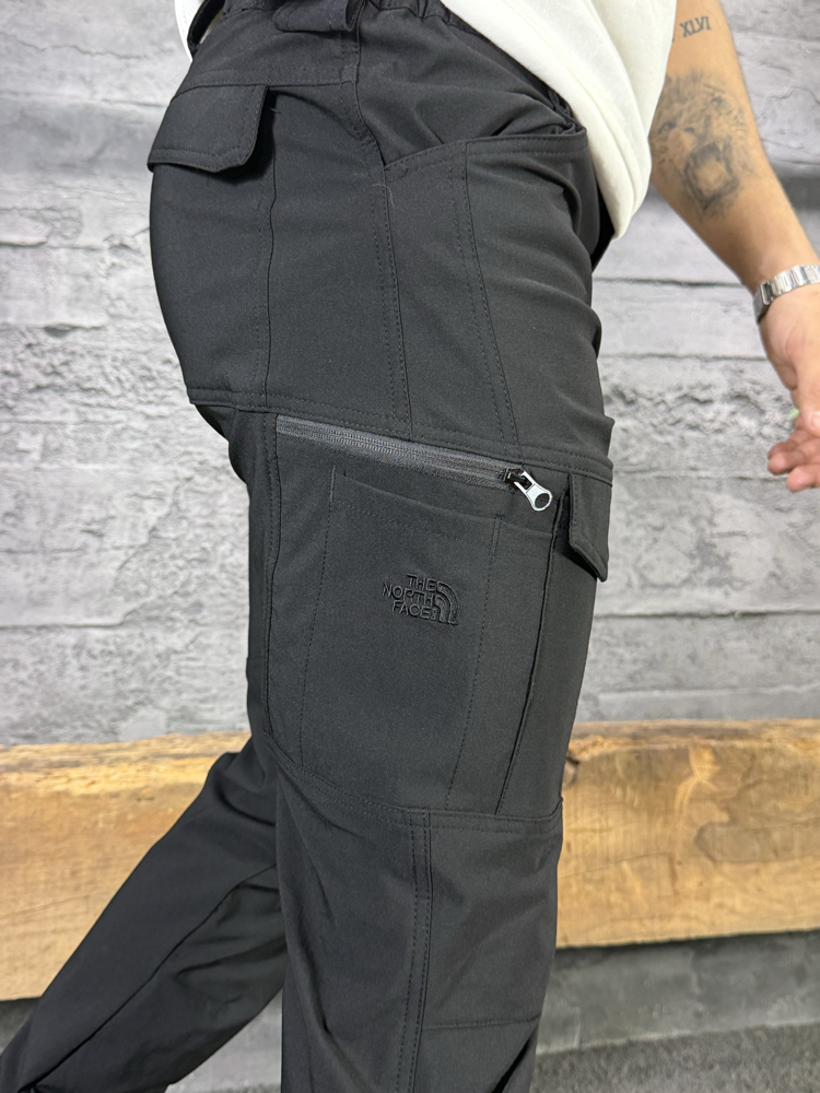 The North Face Tacitcal Pantolon Su Rüzgar Geçirmez Çok cepli Siyah  