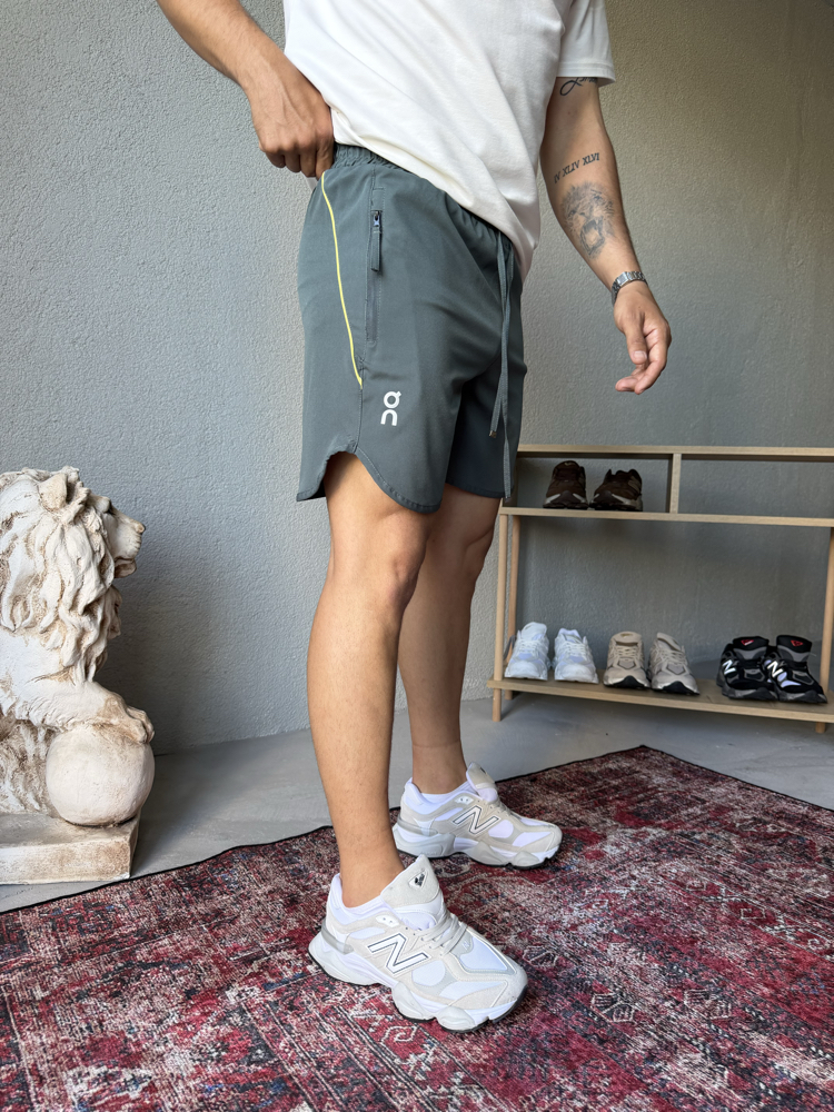 On Cloud Micro Spor Shorts Mint Yeşili