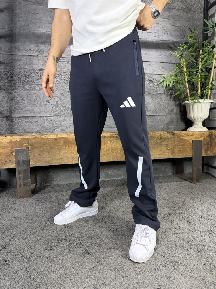 Adidas ZNE Baggy Fit Eşofman Altı Lacivert 