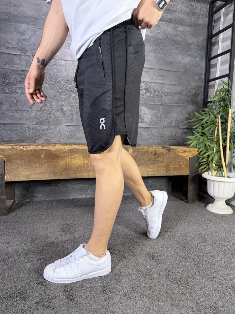 On Cloud Running Spor Shorts Siyah Siyah ( ithal Ürün )