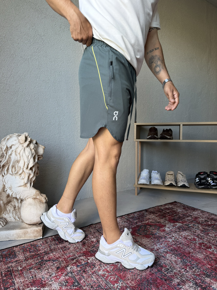 On Cloud Micro Spor Shorts Mint Yeşili
