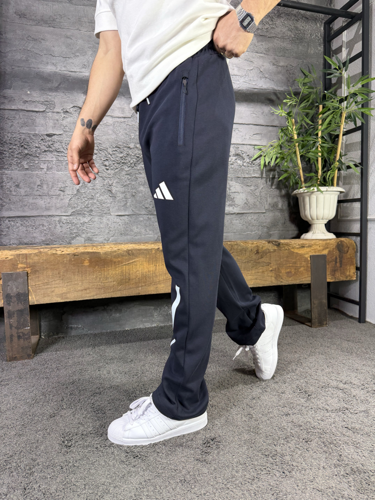 Adidas ZNE Baggy Fit Eşofman Altı Lacivert 