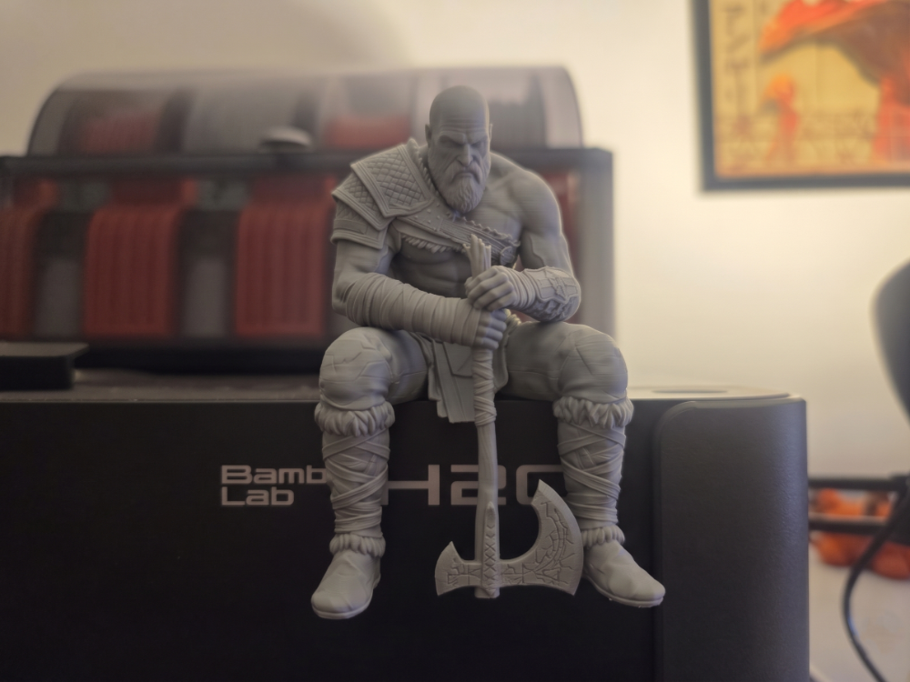 God of War serisinden Kratos Figürü