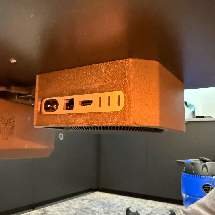 Mac Mini Masa Altı Tutacağı