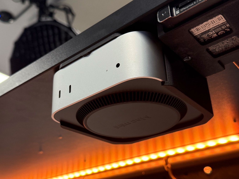 Mac Mini Masa Altı Tutacağı