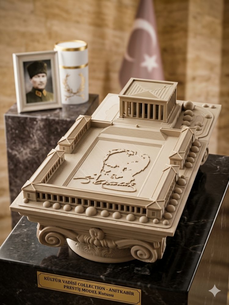 3D Anıtkabir Atatürk Figürü
