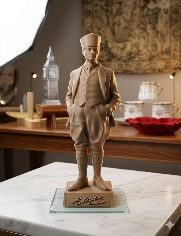 3D Baskı Atatürk Büstü