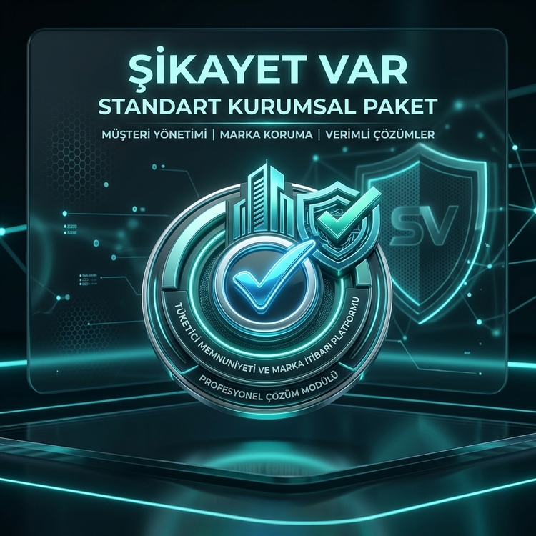 Şikayet Var - Standart Kurumsal Üyelik (Aylık)
