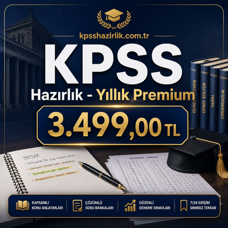 KPSS Hazirlik - Yillik Premium