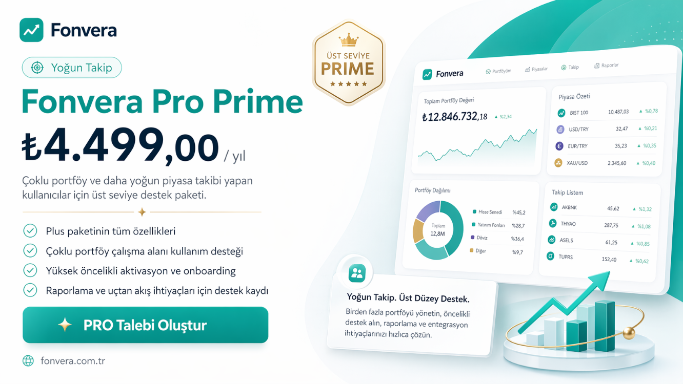 Fonvera Pro Prime – Yıllık