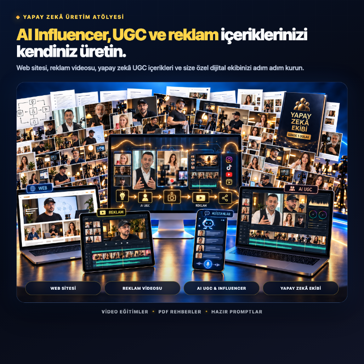 Yapay Zeka Atölye – AI UGC ve İçerik Üretim Sistemi
