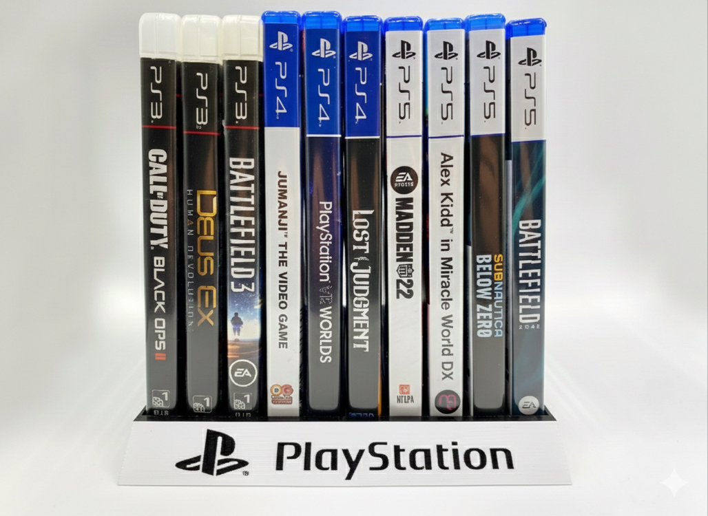 PlayStation Oyun Kutusu Tutucu