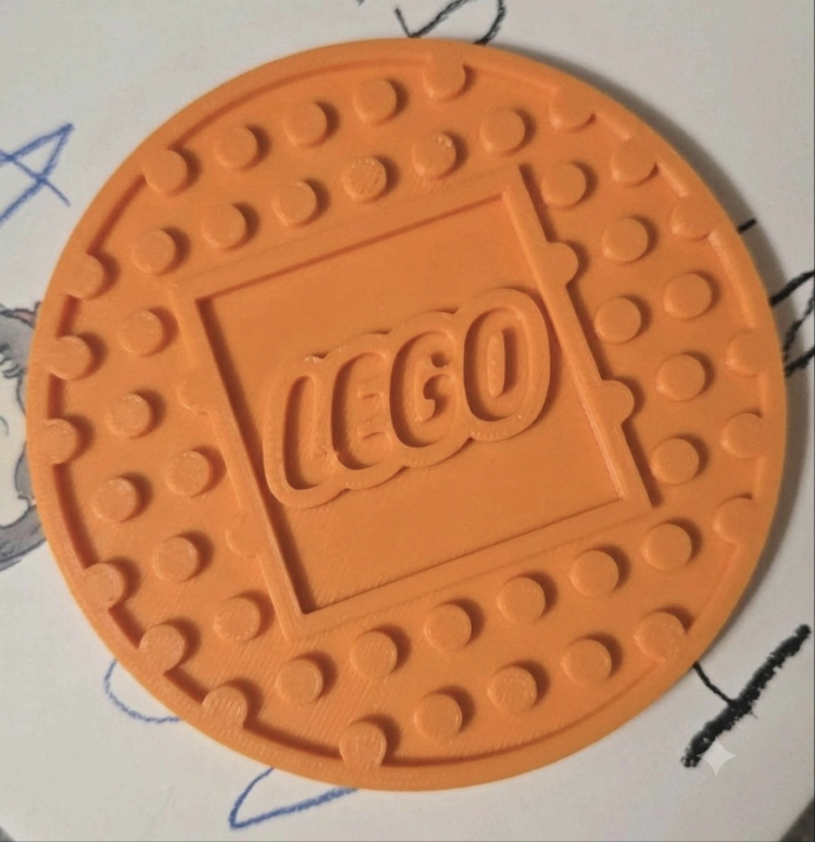 Lego Renkli Bardak Altlığı Seti