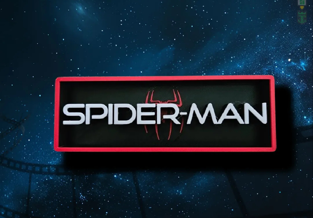 Spiderman Figürlü Dekoratif Tablo