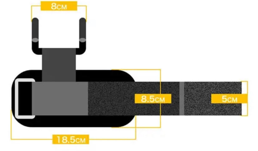 Kancalı Fitness Bileklik / WristBand With Hook