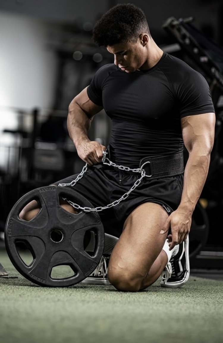Dip Belt Ağırlık Kemeri Dips Kemeri Ağırlık Kaldırma Kemeri Barfiks Chin-Up Zincirli Kemer