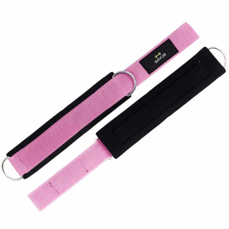 Professional Ankle Strap - Ayak Bileği Kayışları, Fitness Ayak Bilekliği Çift Demirli-2 Adet