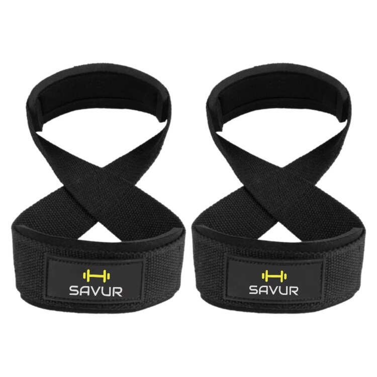 8 Loop Lifting Straps Siyah - Ağırlık Çekme Kayışı