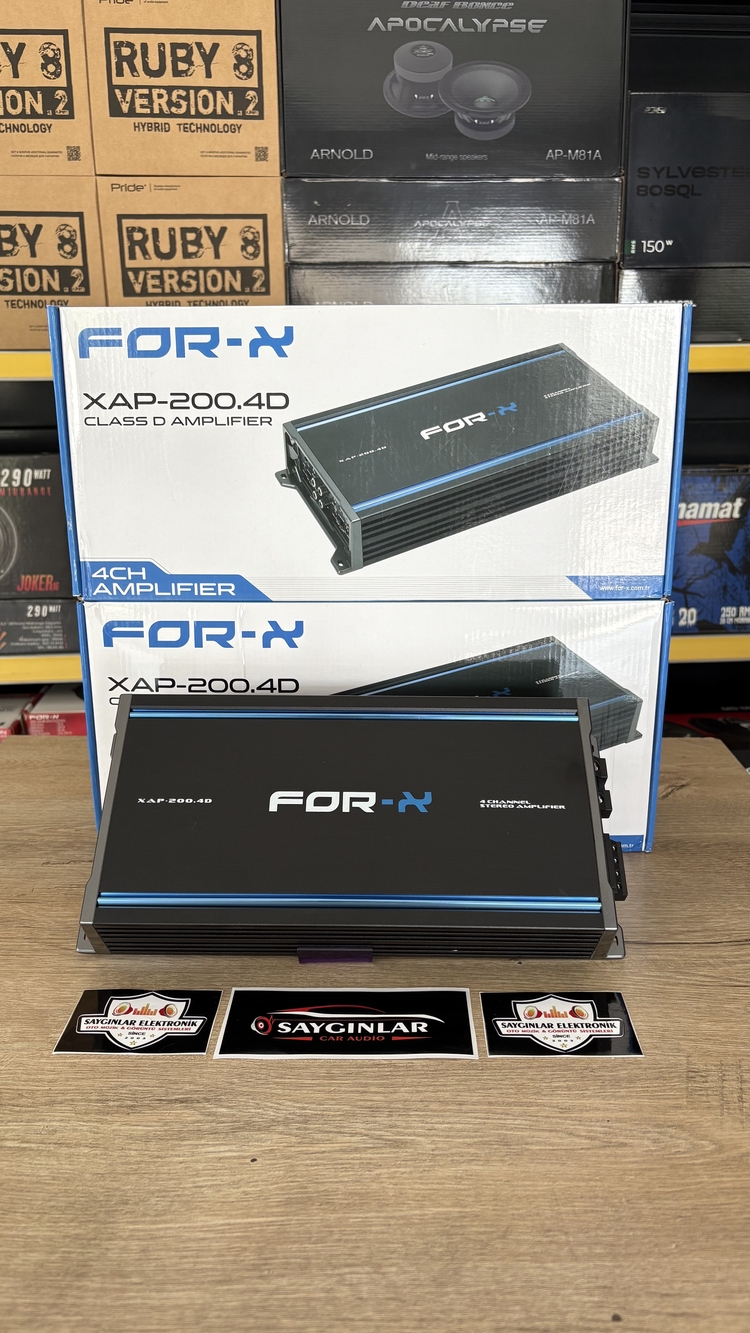 For-x xap-200.4 D Class Oto Amfi