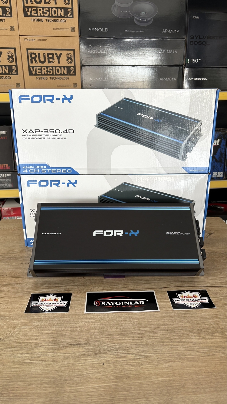 For-x XAP-350.4 D Class Oto Amfi