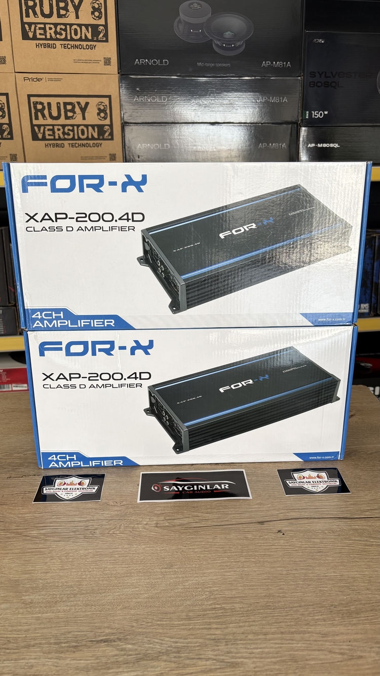 For-x xap-200.4 D Class Oto Amfi