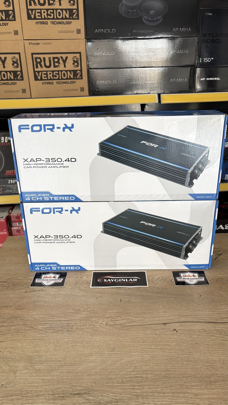 For-x XAP-350.4 D Class Oto Amfi