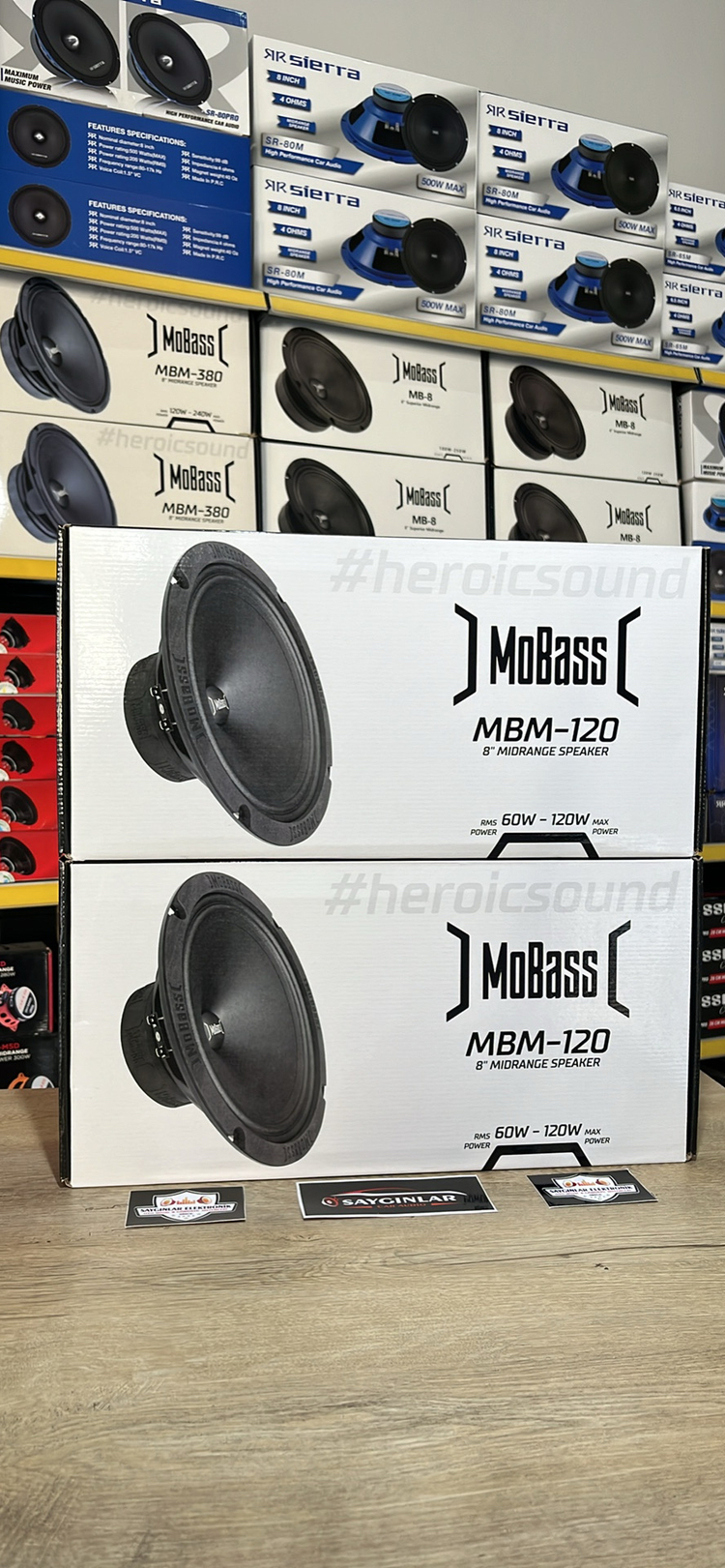 Mobass MBM-120 20 CM Midrange