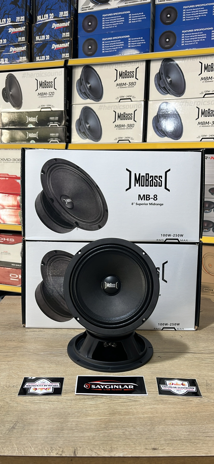 Mobass MB-8 20 CM 100 RMS MİDRANGE 